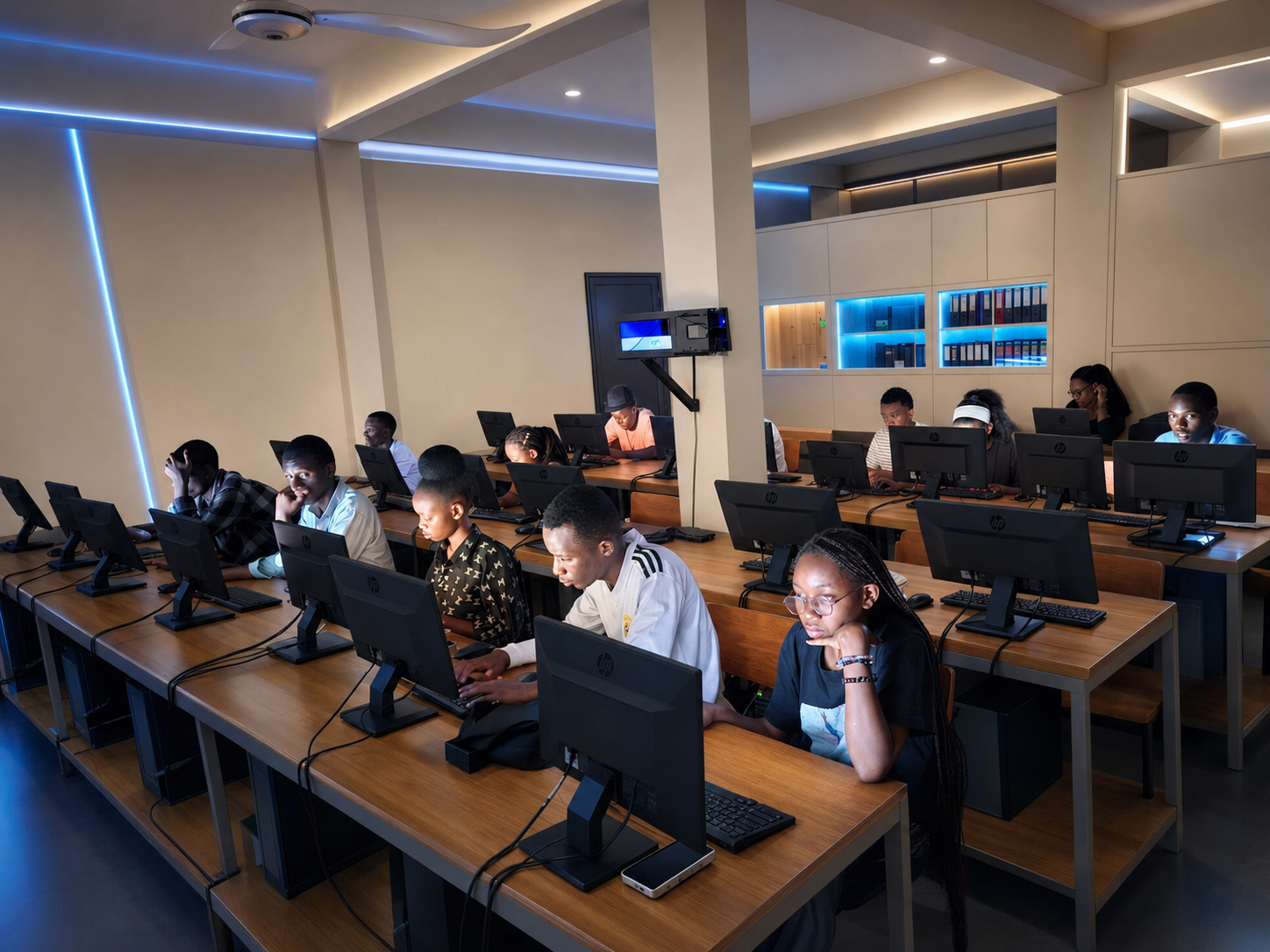 AI Assessment Session during an ISI MIND AI training session