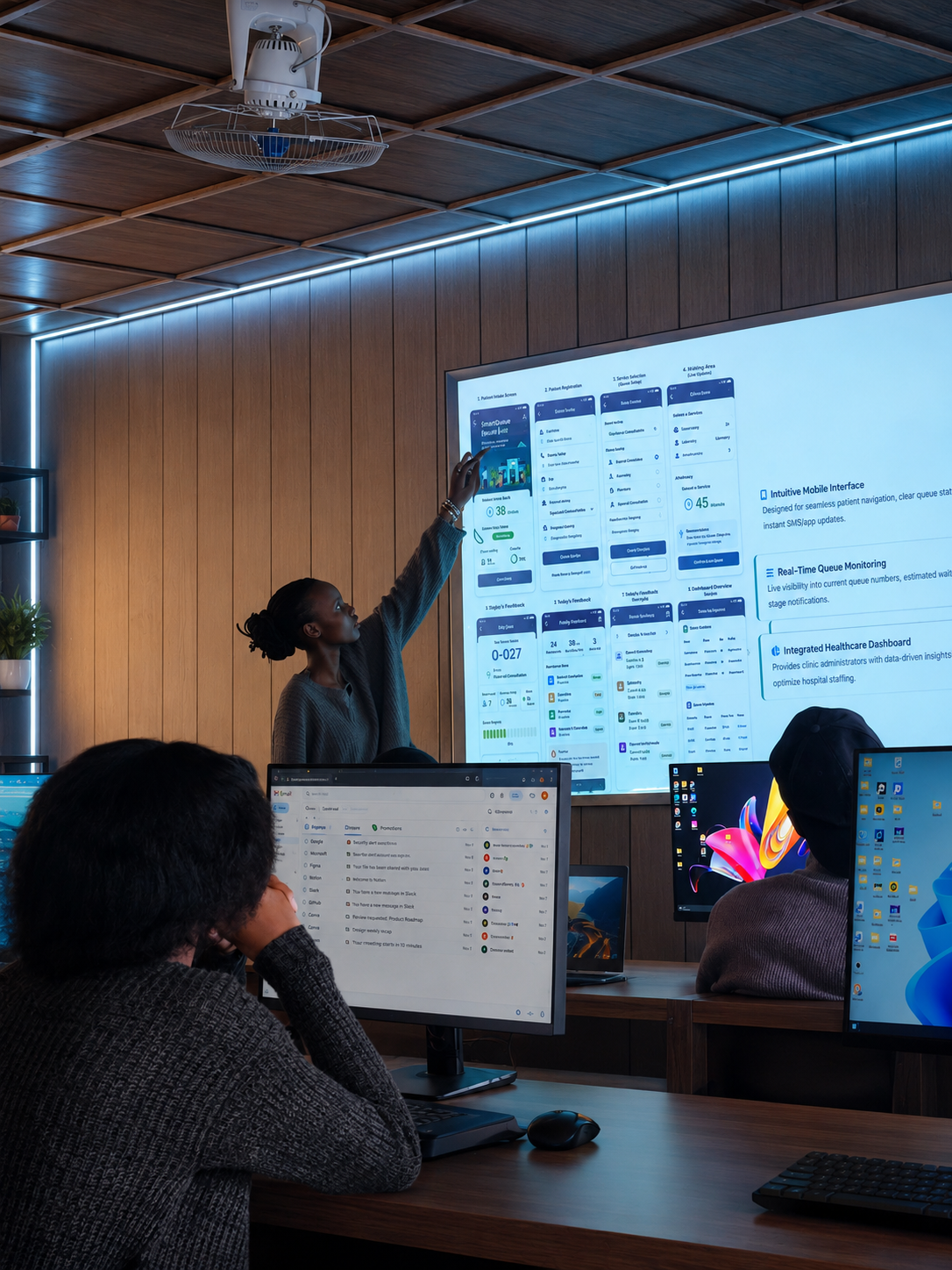Student Innovation in Action during an ISI MIND AI training session